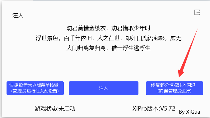 Xi Pro注入崩溃解决方法第1张